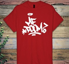 UNDERGROUND HIP HOP T SHIRT DOOMSDAY MF DOOM TAG MADVILLAIN DJ BEATS AND BARS