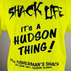 The Fisherman’s Shack Life Its A Hudson Thing L T-Shirt Shirt