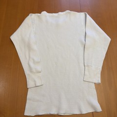 Vintage 70s JC Penny Waffle Knit Thermal Shirt M100% Combed Cotton Grunge *