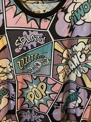 Oh Snap! Drill Clothing Co. Comic Book T-Shirt Size Medium