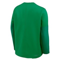 NWT Nike Oregon Ducks 2025 Sideline Coach Green Long Sleeve Fleece T-Shirt M Tee