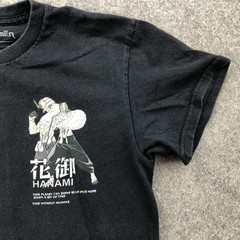Jujutsu Kaisen Hanami Shirt Mens Small Black Anime Graphic Tee Short Sleeve