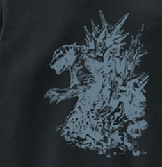 “Godzilla-1.0” elements H PARTY!! Collab. T-shirt Black TOHO Godzilla Store JPN