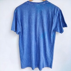 Ice Cube Mineral Wash It Was a Good Day Blue Tee Retro Graphic Mens Medium M Rap