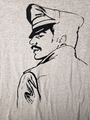 Tom of Finland Gray Large Tshirt Ideal