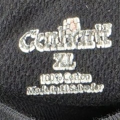 Carhartt Mens XL Black Thermal Waffle Knit Long Sleeve Faded Shirt K229 Workwear