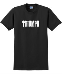 Triumph T-Shirt Short Sleeve Graphic Tees Unisex Apparel inspirational Designs