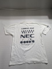 Vintage 1995 Davis Cup NEC Caesars Palace Las Vegas Diadora T Shirt USA XL