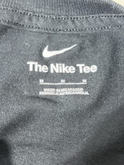 Nike black pink the Gym is my Happy Place training weight lifting t shirt M