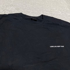 Stussy Shirt Men Small Black ASAP Yams Day Crew Neck Short Sleeve Cotton