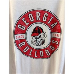 NWT Georgia Bulldogs White Graphic T-Shirt