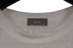 Dior Men SHAWN Stussy Semi Sheer Logo T Shirt Medium Viscose Polyamide Short