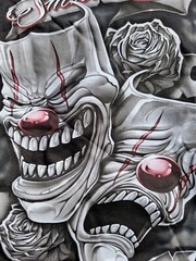 Smile Now Cry Later Men’s 3X, T-shirt SMILECRY