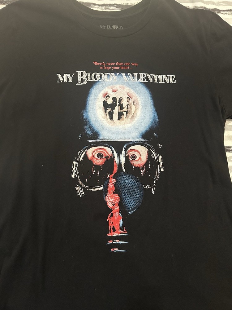 My Bloody Valentine Shirt XL Gutter Garbs Fright Rags Cavity Colors Slasher