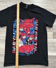 BABYMETAL Shirt Adult Small METAL FORTH World Tour 2025-2026 Pop-Up Exclusive