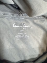 Panama Jack Mens Medium M Gray Hooded Sun Shirt Long Sleeve Graphic Surfing