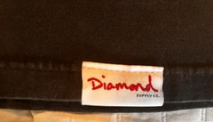 Vintage Diamond Supply Co Paint Splatter Logo TShirt Mens Medium USA Streetwear