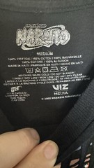 Naruto Stacked Eyes Tshirt -Size Medium