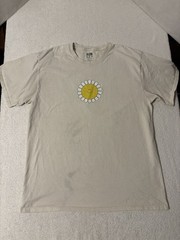 ALAB Be Your Own Ray Of F#cking Sunshine T-Shirt Off White L 2-Sided 100% Cotton
