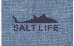 Salt Life TriBlend S/S Tee Navy Tuna Swim Adult L Live Salty SALTLIFE NWT New