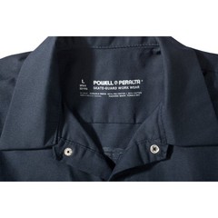Powell Peralta Skateboards Work Shirt Winged Ripper Navy