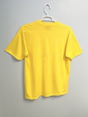 Vintage 90s Rodeo T-Shirt Yellow XL Fruit of the Loom Best USA Made Bull
