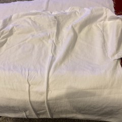 Hanes Comfort Soft Tagless White Undershirt V-Neck T-Shirts Size Med New