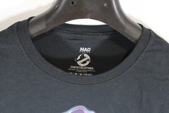 Mad Engine Ghostbusters Black Purple Pink Graphic T-Shirt Size Medium 38/40
