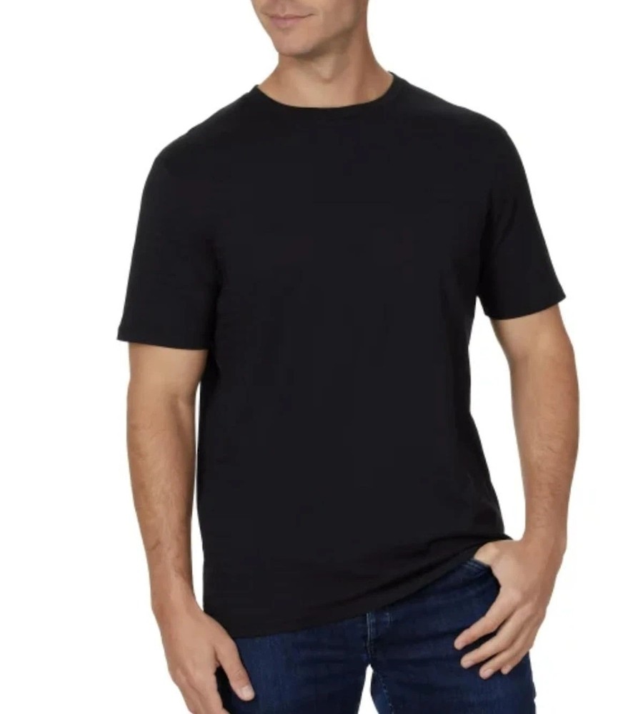 32 Degrees Cool Men’s M 3-Pack Short Sleeve Crew Neck T-Shirts Black G1912