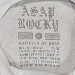 New A$AP Rocky Official Pussy Money Weed Size X Large Rap Tee 22×31 Rare