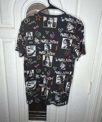 Poetic Justice Tupac Shakur All-Over Print Graphic T-Shirt