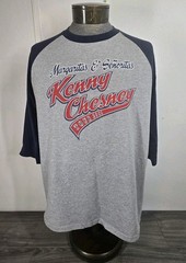 Kenny Chesney 2003 Margaritas and Senoritas Tour T Shirt Adult 3/4 Sleeves Anvil
