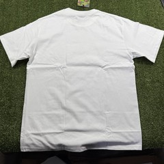 A Bathing Ape Ape Head Logo Graphic Print Crew Neck T-Shirt White Men’s XL