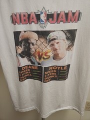 DEANE V HOYLE WHITE MEN CAN’T JUMP BASKETBALL VIDEO GAME PARODY SHIRT Unisex Tee