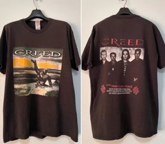Creed Human Clay Tour 1999 2 Side Dark Chocolate Unisex Tshirt Reprint S-5XL