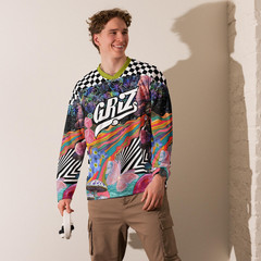 GRiZ Inspired Show Love Spread Love Rave Jersey, Psychedelic Festival Outfit