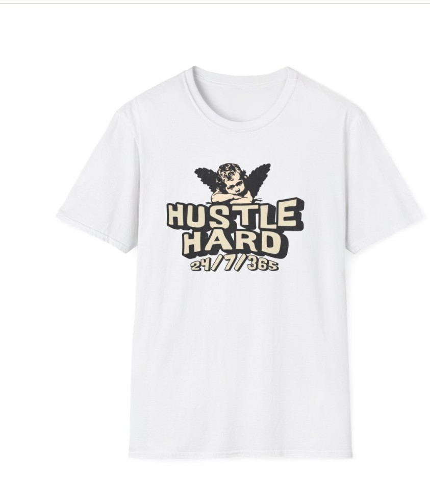 Unisex Softstyle T-Shirt Hustle Hard 24/7/365