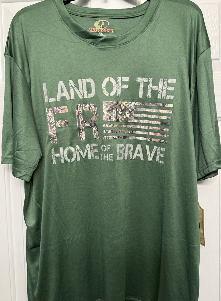 Mossy Oak Land of The Free Shirt Men’s XL