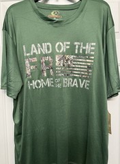 Mossy Oak Land of The Free Shirt Men’s XL