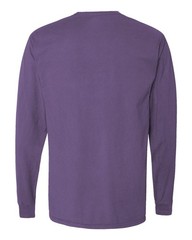 🔥 ComfortWash by Hanes Garment-Dyed Long Sleeve T-Shirt GDH200 Grape Soda 2XL