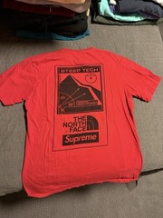 Supreme x The North Face SS16 Steep Tech Tee Red Size Medium