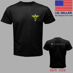 Firefly Aerospace Movie TV Show Men’s Black Size S to 5XL