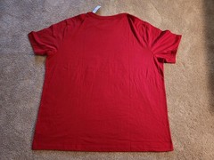 Old Navy Men’s XL Red July 4th 2026 Flag T-shirt 250th Anniversary Short Sleeve