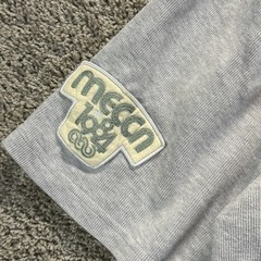 Vintage Y2K Mecca Marley Oversized Grey Knit Shirt Sz XL