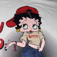 Vintage 1998 Betty Boop U Go Girl Sleep Shirt Nightgown One size Hanes Her Way