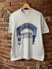 Vintage 80s Traitors Music Cowboy Tee Shirt Hi Cru Stedman Size L