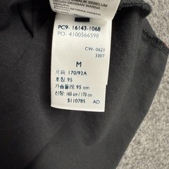 Levis 501 Reasons Relaxed T-Shirt Men’s Medium Black ‘Why I Like My Button Fly’
