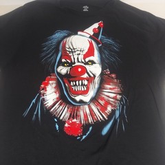 Way To Celebrate Halloween Clown Graphic T-Shirt XL/XG Scary