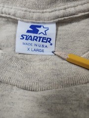 VINTAGE Starter 90s Shirt XL Schick Super Hoops NBA Logo Basketball