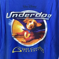 Vintage 2007 Underdog Disney Movie T Shirt L